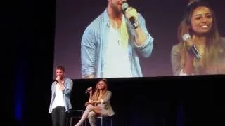 Nathaniel Buzolic imitating Daniel Gillies