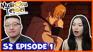 BROKENHEARTED.... RUDEUS 🥺  | Mushoku Tensei Season 2 Episode 1 Couples Reaction & Discussion