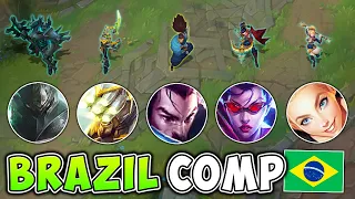 WE PLAYED THE MOST POPULAR CHAMPS IN BRAZIL (WE LOVE YOU BR)