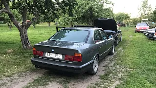 BMW E34 520i Straight Pipe Sound