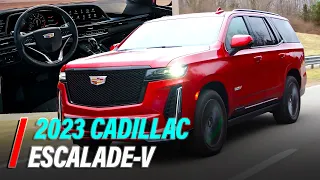 2023 Cadillac Escalade-V: Sights And Sounds Of The 682-HP 3-Row SUV