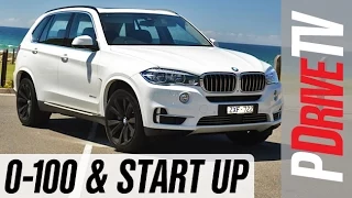 2014 BMW X5 xDrive50i 0-100km/h and engine sound
