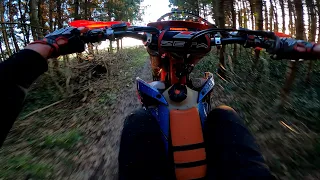 KTM EXC 250 - Forest Ride