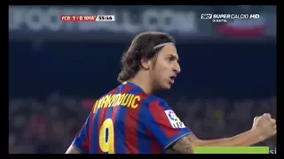 Zlatan Ibrahimović | Barcelona 1-0 Real Madrid | 2009-10 La Liga Round 12