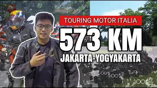 Touring Jakarta - Jogja 563 Km dengan Motor Italia