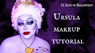 31 DAYS OF HALLOWEEN | The Little Mermaid’s Ursula Makeup Tutorial
