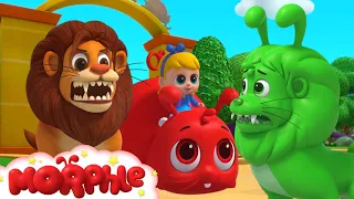 Real Lion, Green Lion | Morphle and Gecko's Garage - Cartoons for Kids