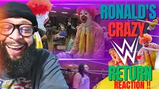 Ronald's Crazy WWE Return | Reaction!!!