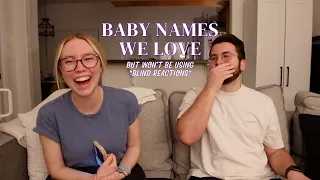 Baby names we LOVE but WON'T be using | baby girl names