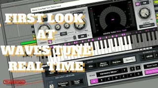 FIRST LOOK AT WAVES TUNE REAL TIME | SAUCE UP YOUR VOCALS!