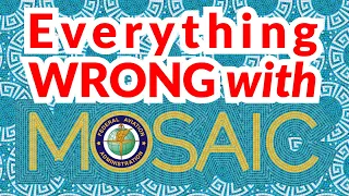 Everything WRONG with MOSAIC | #FAA #NPRM #MOSAIC #AIRCRAFT