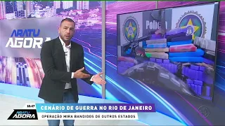 Polícia invade morro no RJ atrás de traficante que lidera crime na Bahia