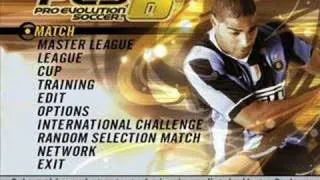 Pro Evolution Soccer 6 - Main Menu (Existence) Music
