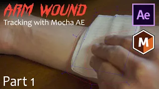 Tracking with Mocha AE — Arm Wound VFX Part 01