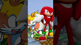 Tails vs Silver, Shadow and Knuckles.Music @CypherSilver