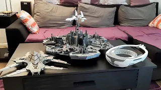 Stargate ship models in scale