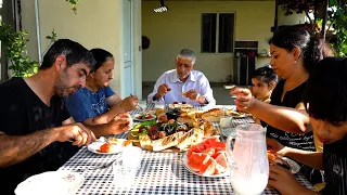 New Recipe! The most delicious lamb shawarma Lula Kebab! Samir's Parents Have Arrived!