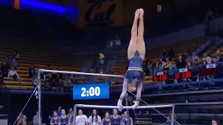 Maddie Williams ties second-highest bars score in Cal history with 9.975 | Women's Gymnastics