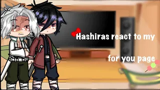 hashiras react to my  fyp ||sanegiyuu|| Tengen|| uncannon reactions||Eds Elf ￼