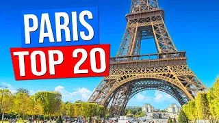 20 THINGS to SEE in PARIS (Best things to do in Paris, France)