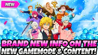 *BRAND NEW INFO ON THE NEW GAMEMODE* & UPCOMING CONTENT + OTHER INCOMING CHANGES!? (7DS Grand Cross)