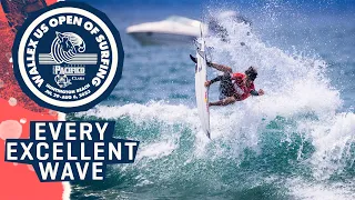 EVERY EXCELLENT WAVE From The Wallex US Open of Surfing presented by Pacifico