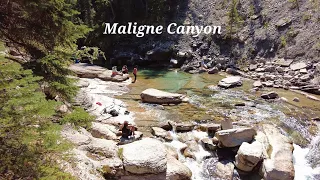 Maligne Canyon - Hiking Trail - Jasper National Park, Alberta, Canada