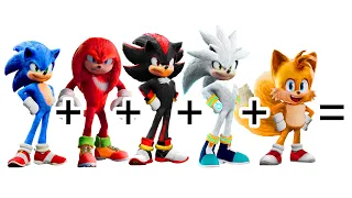 SONIC fusion KNUCKLES fusion SHADOW fusion SILVER fusion TAILS
