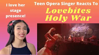 Teen Opera Singer Reacts To Lovebites - Holy War