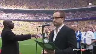 FA Cup Fans Choir and Alfie Boe sing Abide with Me