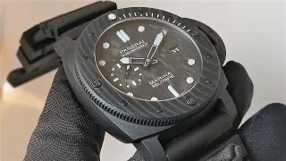 【一只錶加入特種部隊】PANERAI 沛納海 Submersible Marina Militare Carbotech 47mm PAM 979