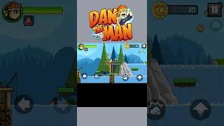 DAN THE MAN: Stage 8-1-1(HARD MODE) P1 | KIDO Gaming #shorts