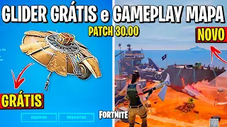 *SERVIDORES ONLINE* GLIDER DA VITÓRIA, NOVO MAPA e GAMEPLAY TEMPORADA 3 do FORTNITE!