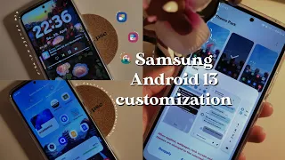 how to completely customize your Samsung 🫶 | android 13, good lock