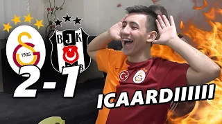 FANATİK GALATASARAYLI BEŞİKTAŞ DERBİSİNİ İZLERSE... | Galatasaray - Beşiktaş