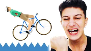 İLK DEFA HAPPY WHEELS OYNADIM 😂