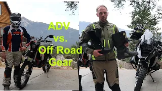 Adventure VS. Off Road Riding Gear  |  All About Compromises