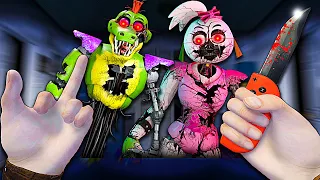 Evil FNAF Animatronics Break Into My Bedroom In VR and this happens..