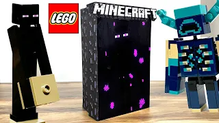Making LEGO Minecraft The End Portal BOX/ DIY | Easy Craft Ideas