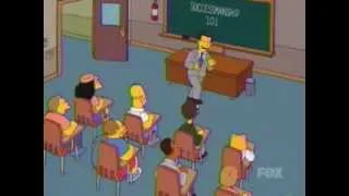 The Simpsons - Life is hard right? Wrong life is easy, you suck!