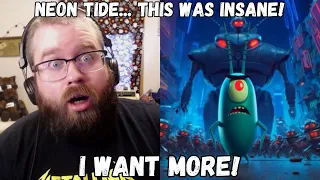 MORE PLANKTON AI METAL! Neon Tide - Boi What (Lyric Video) REACTION!!!