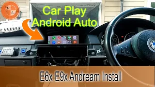 Installing Apple Carplay/Android Auto into my BMW E60/61.
