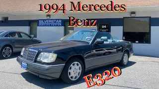 1994 Mercedes Benz E320 Convertible Startup, Walkaround & Full Tour!