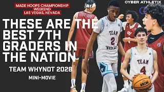 I FOLLOWED THE TOP 7TH GRADE TEAM IN THE NATION - Team WhyNot 2028 - MADE Hoops Championship Weekend