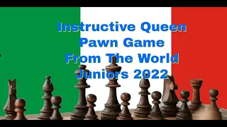 How To Make The Most Of The Space Advantage | A Gem Game From The World Junior Championship 2022