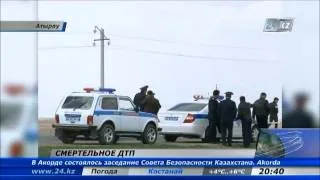 7 человек погибло в автокатастрофе в Атырауской области