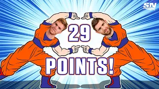 Re-Live All 29 Points From McDavid & Draisaitl During The Epic 5 Game Battle Of Alberta