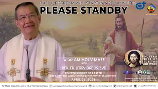 Holy Mass at the Diocesan Shrine for Fourth Sunday of Easter, April 25, 2021 (10:00am)