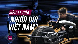 Siêu xe Batpod Người Dơi phiên bản 1:1 xuất hiện tại Việt Nam, do chàng trai 9x thực hiện | VTC Now