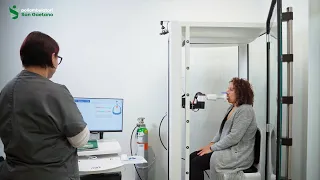 Esecuzione dell’esame spirometria globale con cabina pletismografica - Poliambulatori San Gaetano